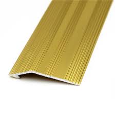 luxury gold aluminum carpet trim strip