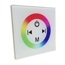 rgb wall mounted led touch controller