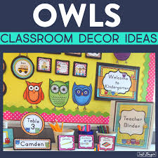 owl clroom theme ideas for