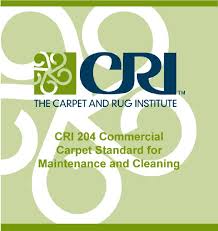 cri 204 commercial carpet cleaning std