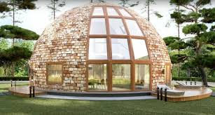 stylish dome shaped tiny house