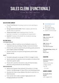 The Functional Resume Template Examples Writing Guide Rg