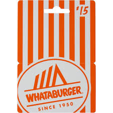 whataburger 15 gift card gift cards