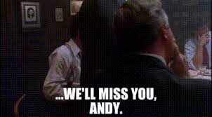 yarn we ll miss you andy funny