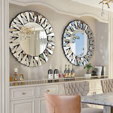 Frameless Wall Decorative Mirror Silver