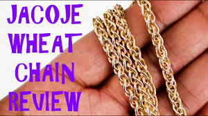 jacoje jewelry wheat chain 4mm