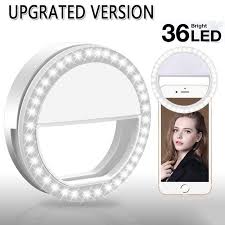 Selfie Portable Led Ring Light Flash For Apple Iphone Sumsung Htc Phone Light Walmart Com Walmart Com