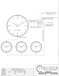 A wiring diagram is a simple visual representation of the physical connections and physical layout of an electrical system or. Typical Wiring Diagram For Fully Automatic Illuminated Tower Clocks By Lumichron Lumichron Clock Company