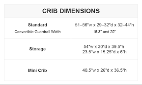 crib dimensions how to choose the