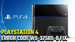 This makes all ps4 players. Ps4 Error Code Ws 37505 0 Fix Gamerevolution