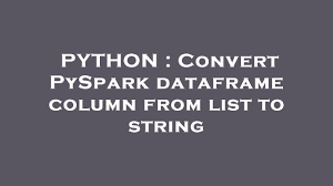 convert pyspark dataframe column from
