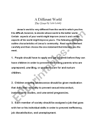 english worksheets the giver essay topics the giver essay topics worksheet