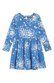 Mini Boden Print Twirly Jersey Dress Toddler Girls Little