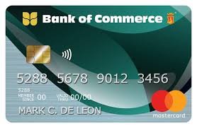 credit cards bank of commerce
