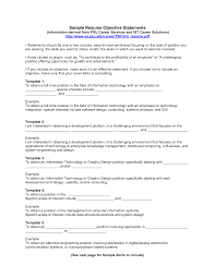 Resume Objective Examples Professional Objective Resumes