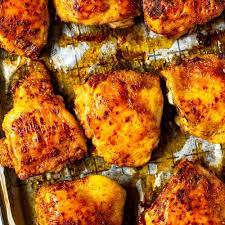 best oven baked en thighs the