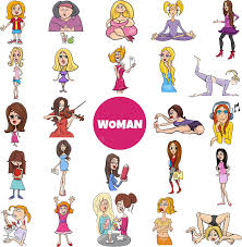 cartoon women and s characters big