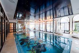 Pool designs vary in size and style the way you need or want it as part of the whole home architecture and it is where the instinct of prolific designers come why should you want an indoor pool? 7 Homes With Indoor Swimming Pools Christie S International Real Estate