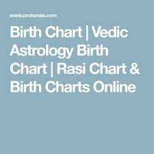 Birth Chart Vedic Astrology Birth Chart Rasi Chart