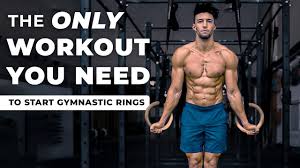 gymnastic rings workout for beginners