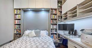 A Wall Bed With Desk The Practical