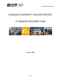 Glendale Community College District It Disaster