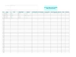 Rental Property Record Keeping Template