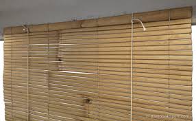 This fabric is thermally lined with a blackout fabric. How To Install Bamboo Blinds In 12 Steps