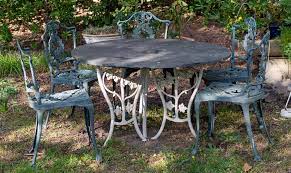 Cast Iron Garden Table Late 19th