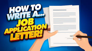writing a job application letter 4