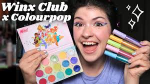 colourpop winx club collection review