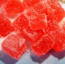 raspberry jelly candy coconut lime
