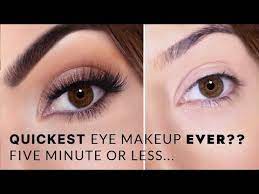 quick easy eye makeup tutorial lazy