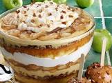 apples n  spice cake trifle