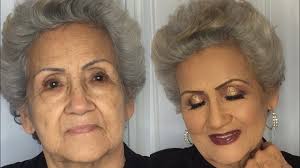 old grandma makeup elderly makeup