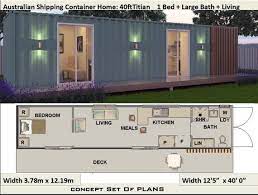 Concept Container Home Plans