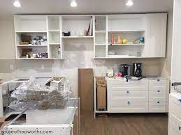 Install only one shelf for this wall cabinet. Assembling And Installing Ikea Sektion Kitchen Cabinets House Of Hepworths