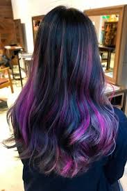 Bleaching and fading answers and well as a cost of bright color so being crazy about mermaid hair options myself, i've put together some breathtaking purple ombre combinations and answered a few questions about. 24 Trendy Black Ombre Hair Ideas To Pull Off Lovehairstyles