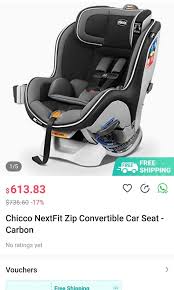 Chicco Nextfit Zip Car Seat Carbon