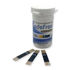 sd codefree blood glucose test strips