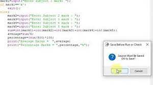 calculate average and percene marks