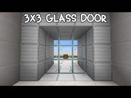 3x3 Piston Door But Completely Glass