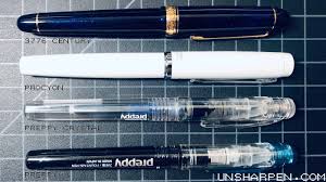 A nakaya urushi pen can cost thousand of dollars. Platinum Preppy Fountain Pen Unsharpen