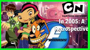 cartoon network in 2005 the channel s