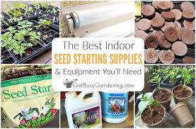 Indoor Seed Starting Supplies