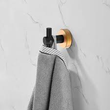 Gold Wall Mounted Storage Towel Hook