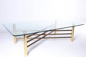 Glass X Base Coffee Table Mcm Norway
