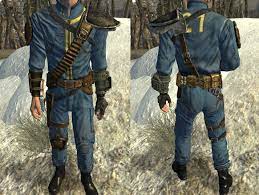 The armored Vault 21 Jumpsuit was accidentally cut from the base game, but  is a fully functional piece of clothing that can be acquired via console  commands. : r/fnv