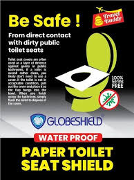 Globeshield Paper Toilet Seat Cover