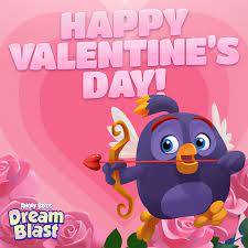 Angry Birds Dream Blast - Bomb the Cupid wishes you all a Happy Valentine's  Day!🌹 💕